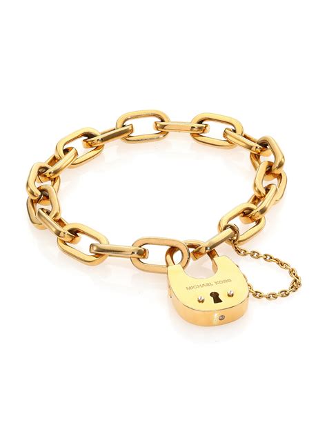 cheap michael kors bracelet|michael kors bracelet with lock.